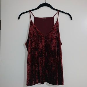 Red Velvet Top